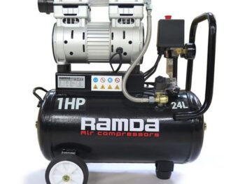 BATNI KOMPRESOR RAMDA TIHI BREZOLJNI 24L,0.75KW,8BAR,60L/MIN