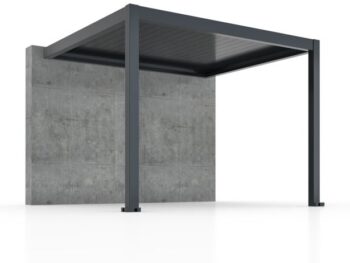 BIOKLIMATSKA PERGOLA BELLANO MOTORIZIRANA 3X3 M - PRITRJENA V STENO