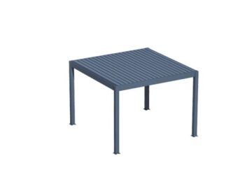 BIOKLIMATSKA PERGOLA MS VISCOM 3.03 X 3.03 M TEMNO SIVA