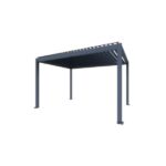 BIOKLIMATSKA PERGOLA MS VISCOM 4.03 X 3.03 M TEMNO SIVA – BELLANO – dodatni pogled 2