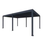 BIOKLIMATSKA PERGOLA MS VISCOM 5.85 X 4.03 M TEMNO SIVA – BELLANO – dodatni pogled 2