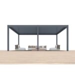 BIOKLIMATSKA PERGOLA MS VISCOM 5.85 X 4.03 M TEMNO SIVA – BELLANO – dodatni pogled 4