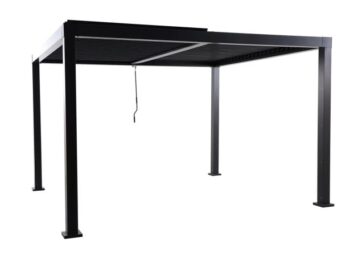 BIOKLIMATSKA PERGOLA NATERIAL CLIMA ALU 313X358 TEMNO SIVA