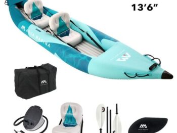 ČOLN AQUA MARINA KAJAK BETTA-412 MODRA, 412 X 83 CM
