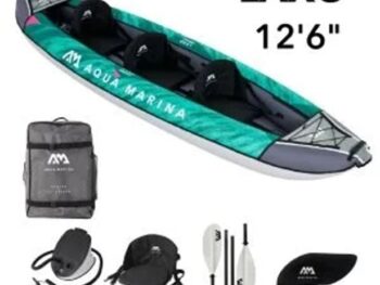 ČOLN AQUA MARINA KAJAK LAXO-380 12'6" ZA 3 OSEBE