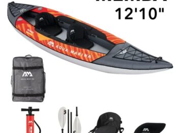 ČOLN AQUA MARINA KAJAK MEMBA-390 12'10" ZA 2 OSEBI