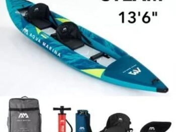ČOLN AQUA MARINA KAJAK STEAM-412 13'3" ZA 2 OSEBI
