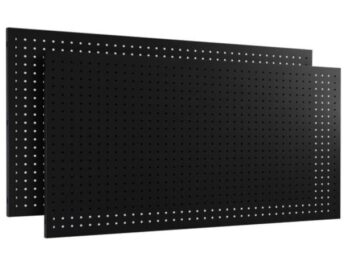 DODATEK ZA REGAL AR SHELVING PREFORIRANA STENA ANTRACI 2X 89.7X43.4X1.5CM