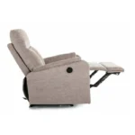 Električni počivalnik ATLAY beige je odlična izbira za vse, ki cenijo udobje, funkcionalnost in brezčasen videz. Oblazinjen je v kakovostno tkanino, ki