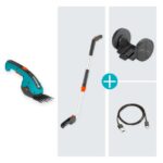 GARDENA SET CLASSICCUT LI + DRŽALO + KOLESA – drzalo