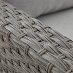 GARNITURA UMETNI RATAN NATERIAL DRIOS KOTNA ALU BREZ MIZE, TEMNO SIVA – dodatni pogled 7