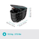 GARNITURA ZA ZALIVANJE GARDENA PODZEMNI NOSILEC ZA CEV ROLL-UP M 20 M – dodatni pogled 2