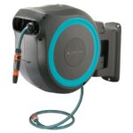 GARNITURA ZA ZALIVANJE GARDENA STENSKI NOSILEC ZA CEV L 30 M ROLL-UP AUTOMATIC