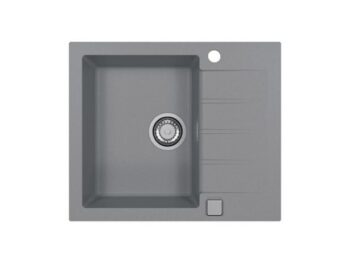 GRANITAL POMIVALNO KORITO ALVEUS CADIT 10, G81 CONCRETE 590X500 MM