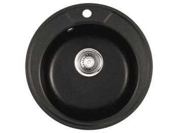 GRANITAL POMIVALNO KORITO INTER CERAMIC ICGS 8301 ČRNO