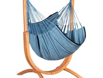 GUGALNA MREŽA LA SIESTA UDINE + VISEČI STOL BLUE ZEBRA COMFORT