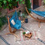 GUGALNA MREŽA LA SIESTA UDINE + VISEČI STOL BLUE ZEBRA COMFORT – mreza viseci