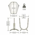 GUGALNA MREŽA LA SIESTA UDINE - VISEČI STOL OUTDOOR TOUCAN COMFORT – mreza viseci