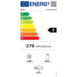 HLADILNIK Z ZAMRZOVALNIKOM CANDY ECN2CQTEX186 – dodatni pogled 9