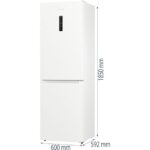 HLADILNIK Z ZAMRZOVALNIKOM GORENJE N61EA2W4 – dodatni pogled 9