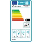 IZVLEČNA KUHINJSKA NAPA SICCABO GEA LUX IN EVO 90 BLACK – izvlecna