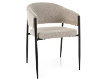 Eleganten stol OLIVARI združuje prefinjenost in izjemno udobje. Popolna je izbira za vsako jedilnico, pisarno, moderne prostore, čakalnice, bare ali