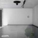 KAD ZA PRHANJE, KOTNA AQUAESTIL STONE 120X80 BELA – dodatni pogled 1