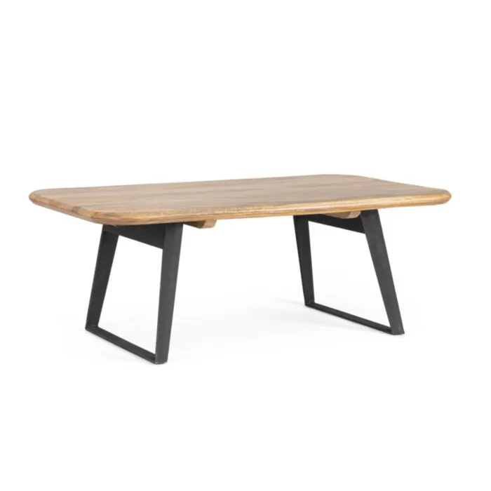 Klubska mizica NASHIK 118X70, je narejena iz mangovega lesa ter nogic iz jekla. Material: Mangov les Jeklo Dimenzije: širina: 118cm globina: 70cm višina: