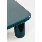 Klubska mizica OTILIA QU, je izdelana iz MDF materiala v turkizni barvi z poliuretanskim barvnim sijajnim učinkom. Barva: Turkizna Material: MDF Dimenzije: