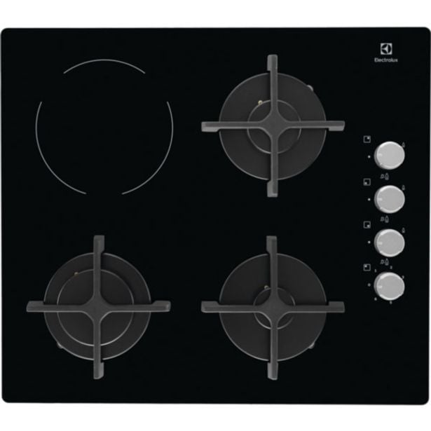 KOMBINIRANA PLOŠČA ELECTROLUX EGE6182 NOK 3 PLIN + 1 STEKLOKERAMIKA