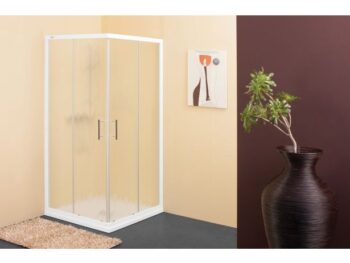 KOTNA KABINA ZA PRHANJE KOLPA SAN TKK 90 SQ LINE BELA