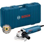 KOTNI BRUSILNIK BOSCH PROFESSIONAL GWS 1400 + DIAMANTNA REZ. PLOŠČA – plosca