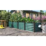KOVINSKA VISOKA GREDA VITAVIA LINUS IN&OUT 401 L MORSKA TRAVA/ČRNA – inout travacrna
