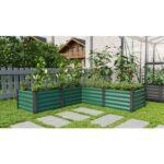 KOVINSKA VISOKA GREDA VITAVIA LINUS IN&OUT 401 M MORSKA TRAVA/ČRNA