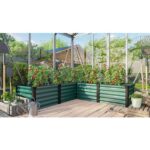 KOVINSKA VISOKA GREDA VITAVIA LINUS IN&OUT 401 M MORSKA TRAVA/ČRNA – inout travacrna