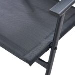 KOVINSKA VRTNA GARNITURA DOMA 150X80 JEKLO TEMNO SIV – dodatni pogled 4