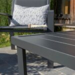 KOVINSKA VRTNA GARNITURA SET ARAMIS SIVA ALU – dodatni pogled 4