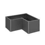 KOVINSKA VRTNA GREDA BIOHORT 102X102X45 CM BELVEDERE MINI L100