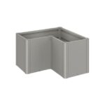 KOVINSKA VRTNA GREDA BIOHORT 102X102X61 CM BELVEDERE MIIDI L100