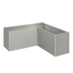 KOVINSKA VRTNA GREDA BIOHORT 152X152X61 CM BELVEDERE MIIDI L150
