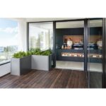 KOVINSKA VRTNA GREDA BIOHORT 152X152X77 CM BELVEDERE MAXI L150 – dodatni pogled 1