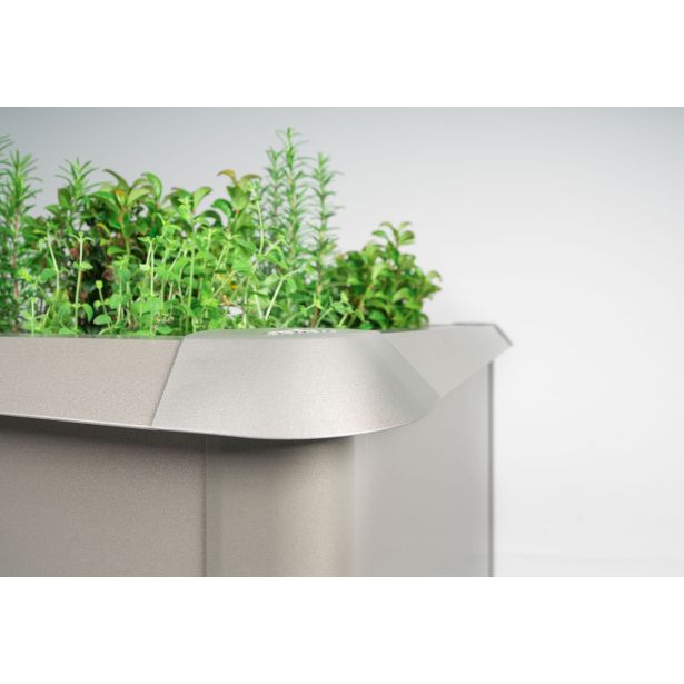 KOVINSKA VRTNA GREDA BIOHORT 160X160X4.2 CM ZAŠČITA PRED POLŽI1.5X1.5