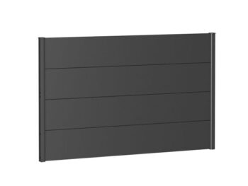 KOVINSKA VRTNA GREDA BIOHORT 4.4X145X91 CM PANELI BREZ AKRILNEGA STEKLA