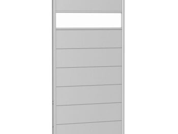 KOVINSKA VRTNA GREDA BIOHORT 4.4X96X182 CM PANELI Z AKRILNIM STEKLOM