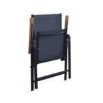 KOVINSKI STOL NATERIAL ORIS 67X58X110 T.SIV ALU, ZLOŽLJIV – zlozljiv