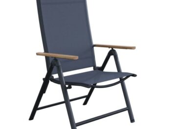 KOVINSKI STOL NATERIAL ORIS 67X58X110 T.SIV ALU, ZLOŽLJIV