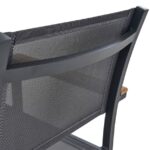 KOVINSKI STOL NATERIAL PERSEA ALU TEKSTILEN 2X1 TEMNO SIV – dodatni pogled 7