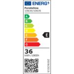 LED STROPNA SVETILKA VALENTINA PVC D500 36W 4000LM 4000K IP20 WHITE – FEROTEHNA – dodatni pogled 1