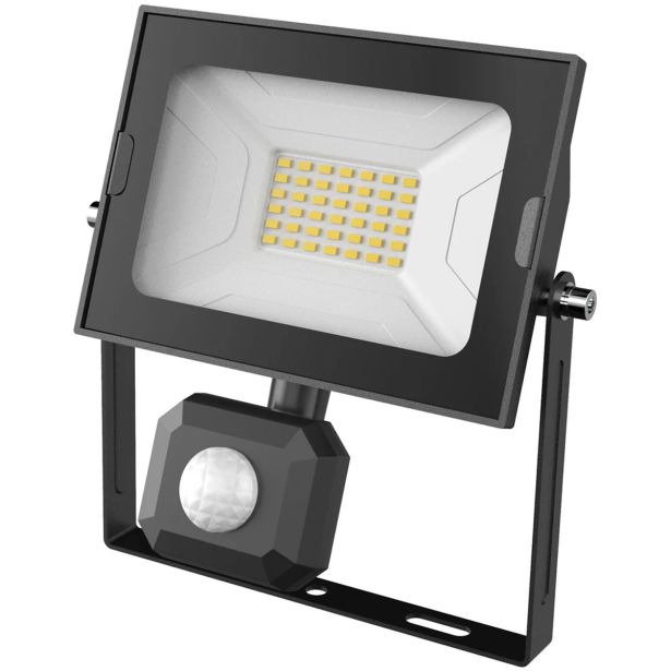 LED ZUNANJI REFLEKTOR AVIDE 30W 4000K 2250LM SENZOR NEVTRALNO BELA