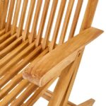 LESENI STOL NATERIAL SET 2 KOS, ANTEA 61X54X88 TIKOV LES, Z NAS.ZA ROKE – dodatni pogled 3